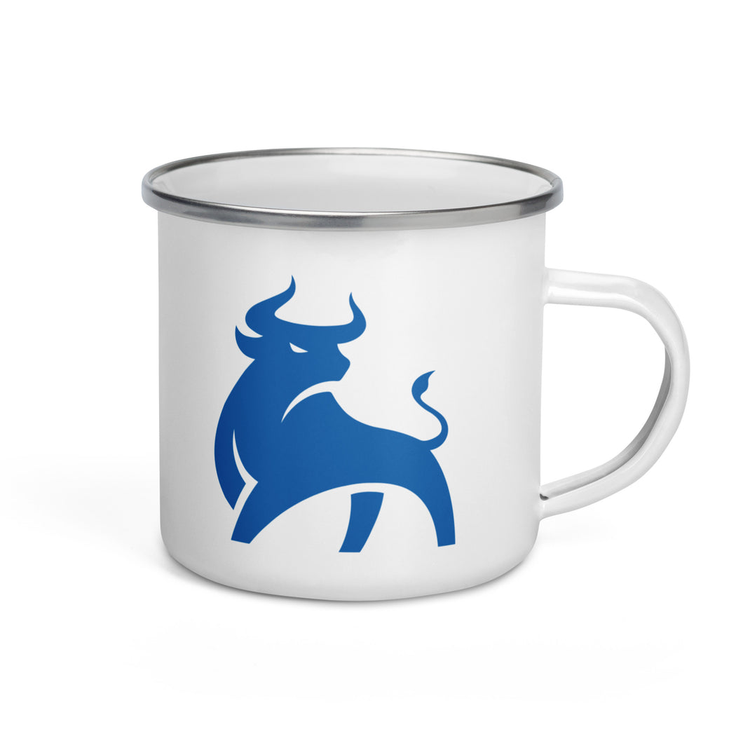 Raging Bull Enamel Mug