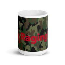 Load image into Gallery viewer, Camo Raging Bull White Glossy Mug
