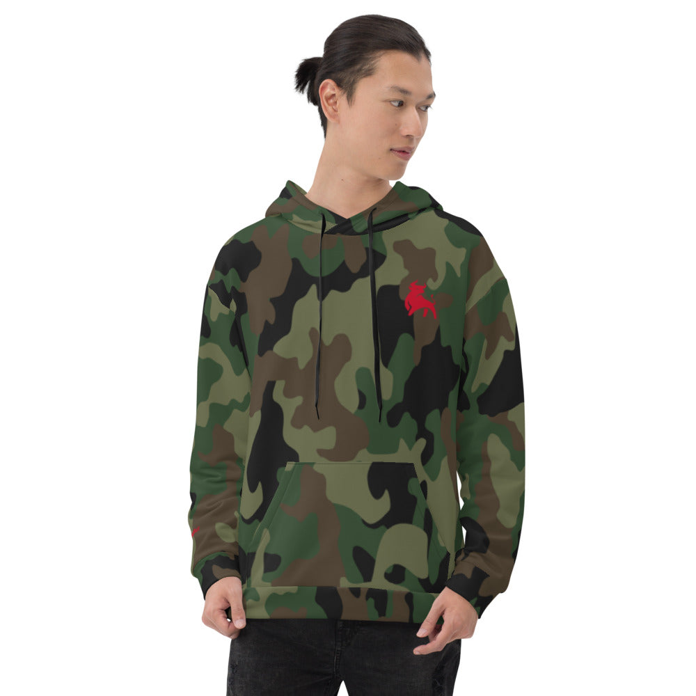 RagingBull Green Camo Hoodie