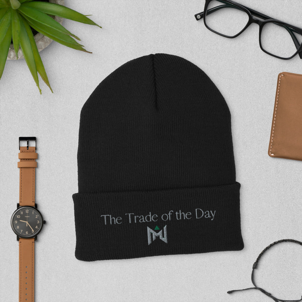 Market Navigator Trade of the Day Cuffed Beanie