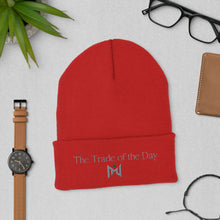 Load image into Gallery viewer, Market Navigator Trade of the Day Cuffed Beanie
