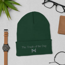 Load image into Gallery viewer, Market Navigator Trade of the Day Cuffed Beanie
