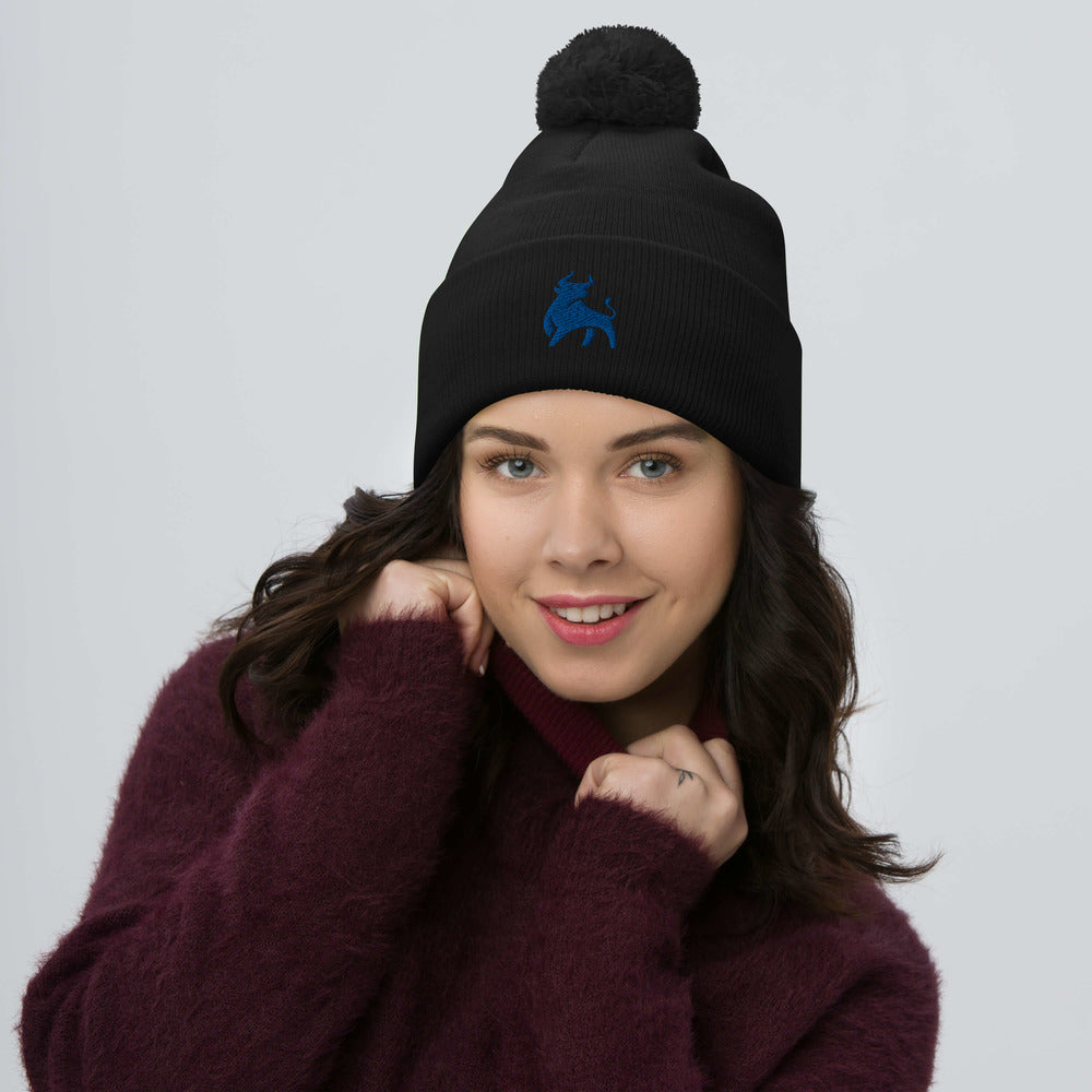 RagingBull Winter Pom Beanie