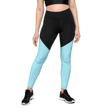 Load image into Gallery viewer, RagingBull Mint Sports Leggings
