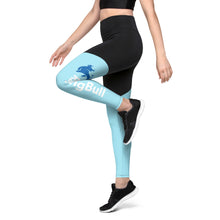 Load image into Gallery viewer, RagingBull Mint Sports Leggings
